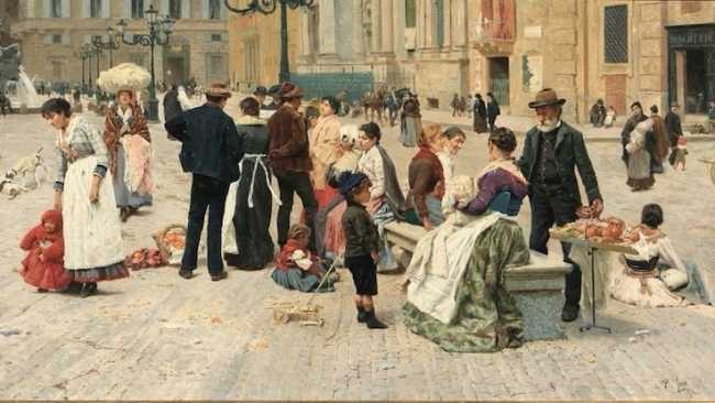 mostra italia italiani castello 