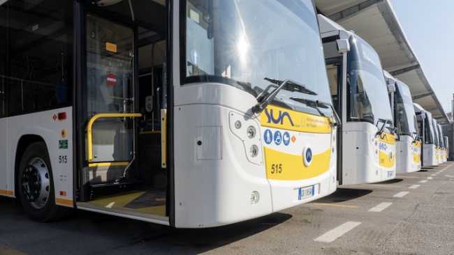 sun bus elettrici