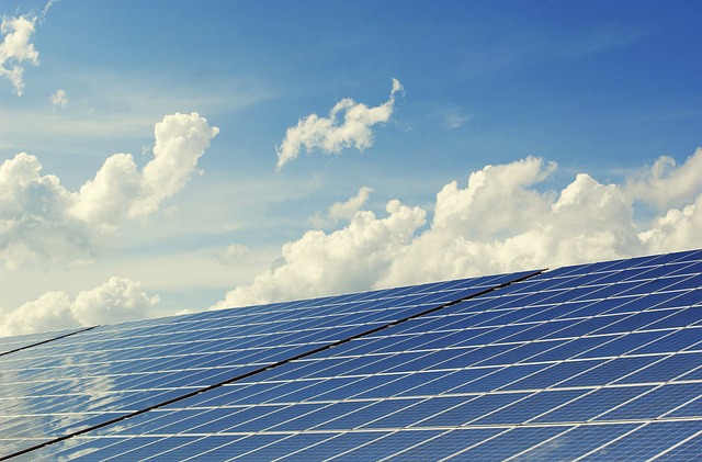 fotovoltaico cielo foto