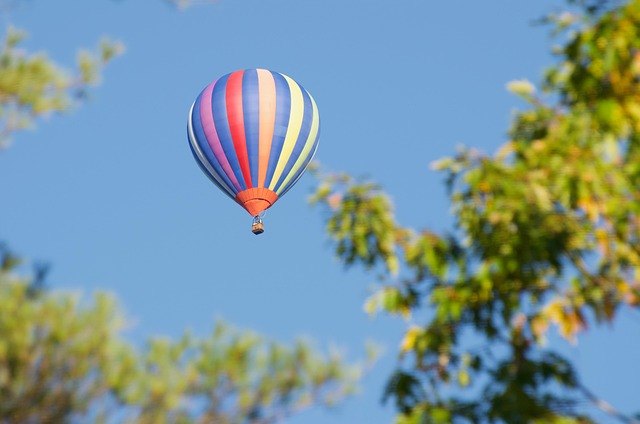 mongolfiera foto cielo